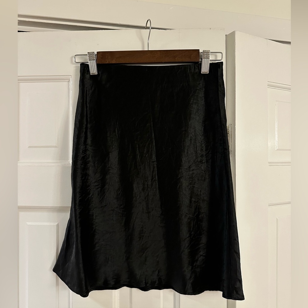 Aritzia Satin Skirt